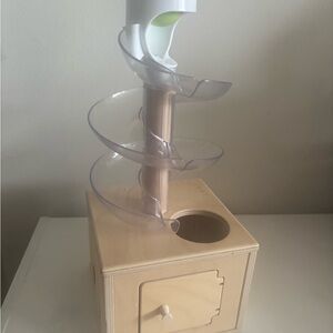 Lovevery Slide and Seek Ball Run with original ball.